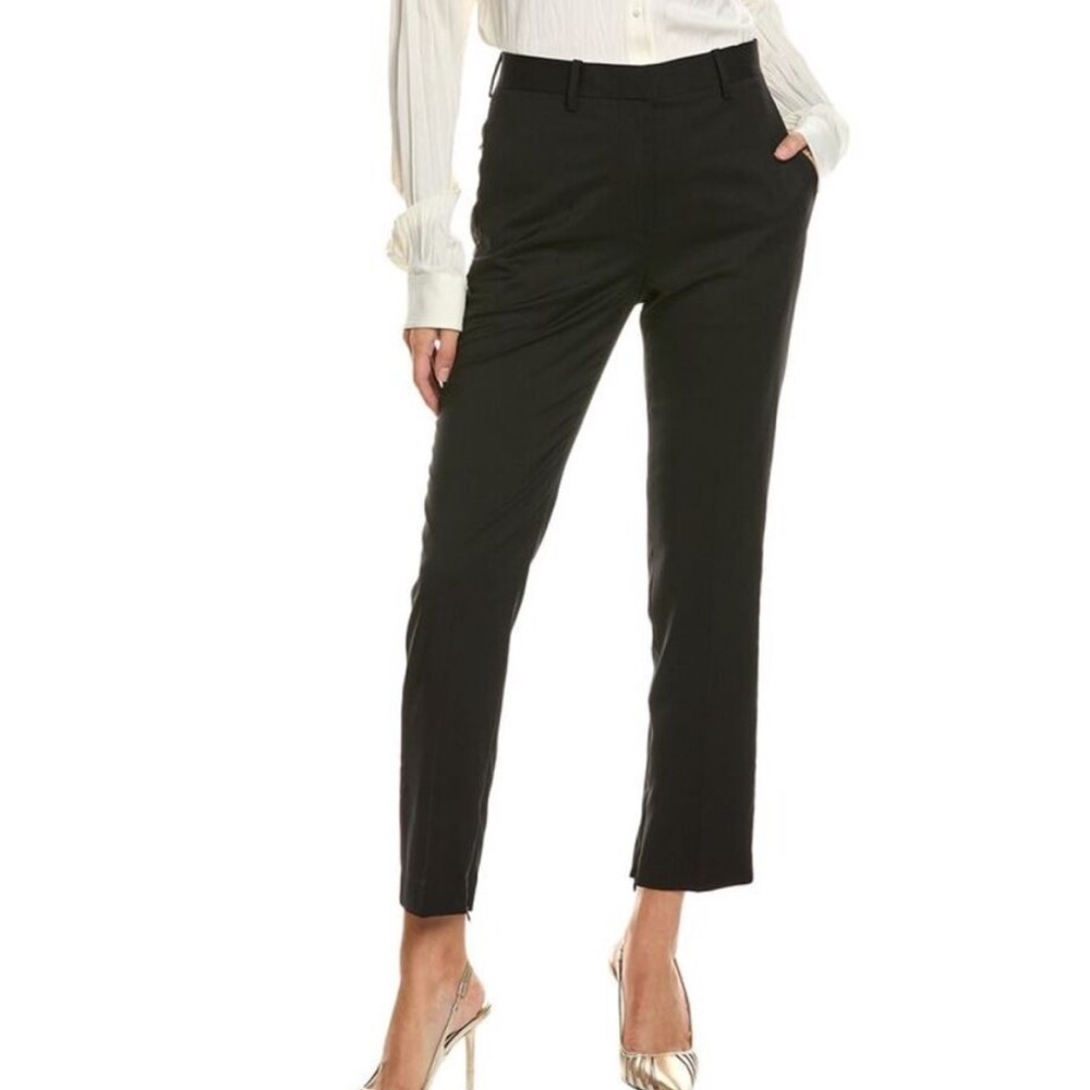 Helmut Lang Wool Slim Pant Size 4 Women’s Black - image 1